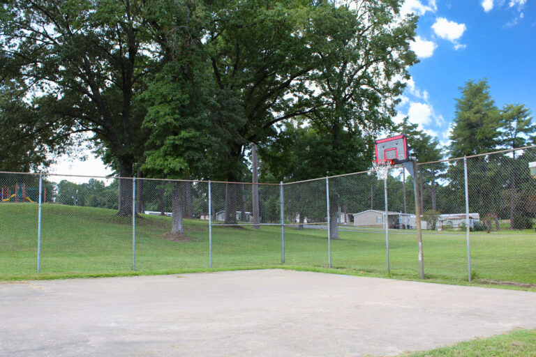 community basketball court